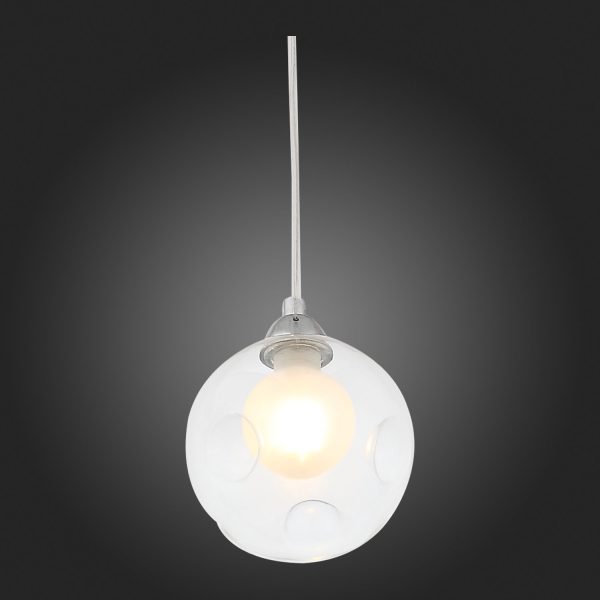 SL431.113.01 Подвес ST-Luce Хром/Прозрачный, Белый G9 1*5W DUALITA — изображение 5