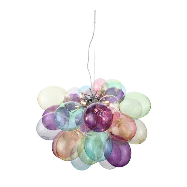 SL432.153.12 Светильник подвесной ST-Luce Хром/Разноцветный G9 12*5W SOSPIRO — изображение 3