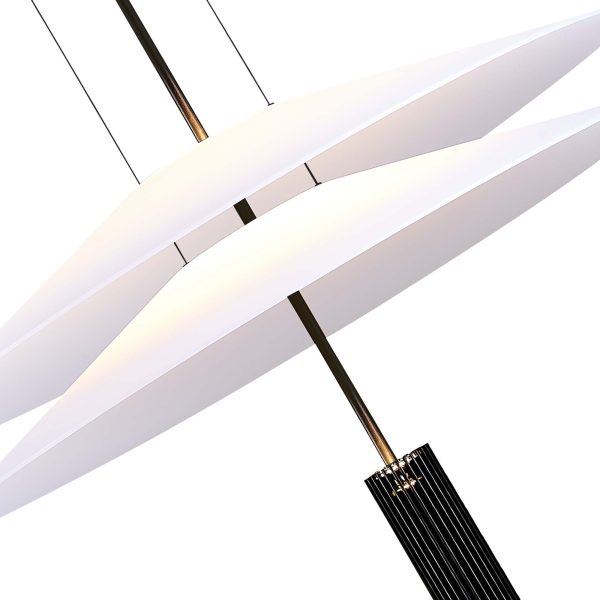 SL6101.403.01 Люстра подвесная ST-Luce Черный/Белый LED 1*15W 3000K ISOLA — изображение 5