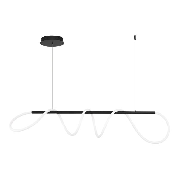 SL6102.403.45 Светильник подвесной ST-Luce Черный/Белый LED 1*45W 3000K SAGRATO — изображение 2