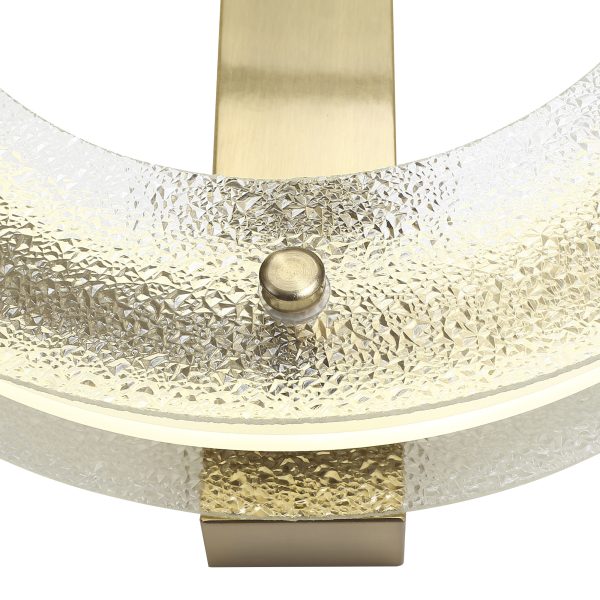 SL6245.202.01 Светильник потолочный ST-Luce золотистый/Прозрачный LED 1*30W 4000K FAGY — изображение 4