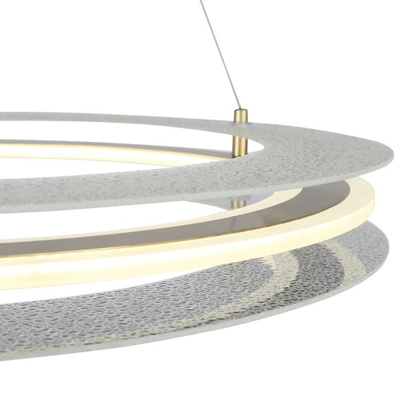 SL6245.203.01 Светильник подвесной ST-Luce золотистый/Прозрачный LED 1*40W 4000K FAGY — изображение 4