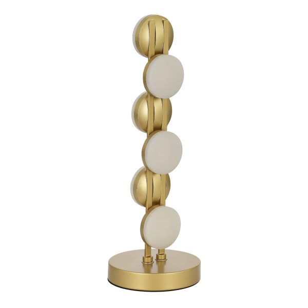 SL6610.204.06 Прикроватная лампа ST-Luce золотистый/белый LED 1*12W 4000K MONRO — изображение 2