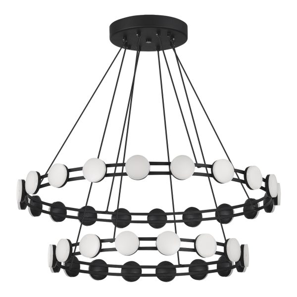 SL6610.403.36 Светильник подвесной ST-Luce черный/белый LED 1*70W 4000K MONRO — изображение 2