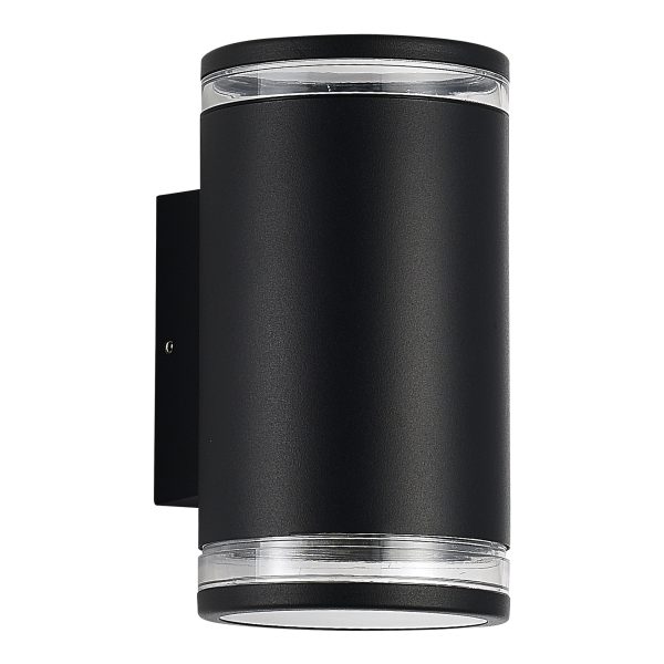 SL9009.401.02 Светильник уличный настенный ST-Luce черный/белый GU10 2*50W TUBO — изображение 2