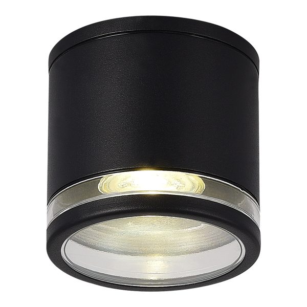 SL9009.402.01 Светильник уличный потолочный ST-Luce черный/белый GU10 1*50W TUBO SL9009.402.01 Светильник уличный потолочный ST-Luce черный/белый GU10 1*50W TUBO