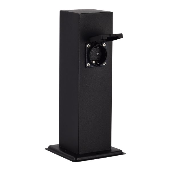 SL9012.405.00 Столб уличный 2 розетки ST-Luce черный 3500W SOCKET SL9012.405.00 Столб уличный 2 розетки ST-Luce черный 3500W SOCKET