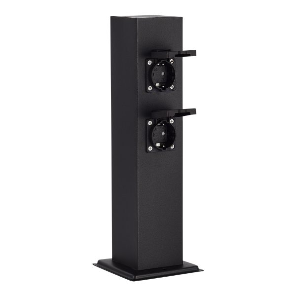 SL9012.415.00 Столб уличный 4 розетки ST-Luce черный 3500W SOCKET SL9012.415.00 Столб уличный 4 розетки ST-Luce черный 3500W SOCKET