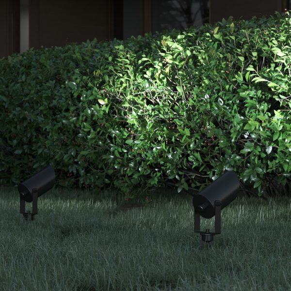 SL9014.425.01 Светильник уличный наземный ST-Luce черный GU10 1*50W YARDO — изображение 3