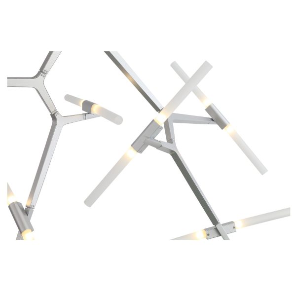 SL947.102.14 Люстра потолочная ST-Luce Серебристый/Белый G9 14*5W LACONICITA — изображение 5