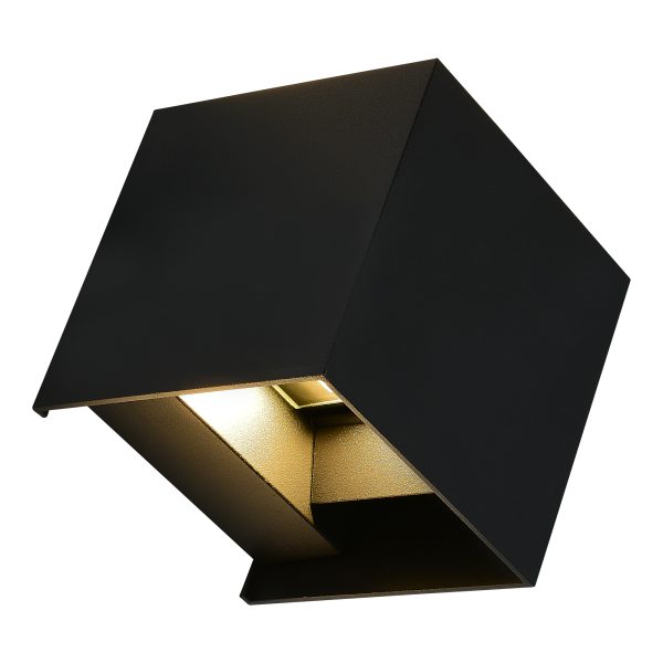 SL9513.401.01 Светильник уличный настенный ST-Luce черный/черный LED 1*10W 2700K BRIK — изображение 3