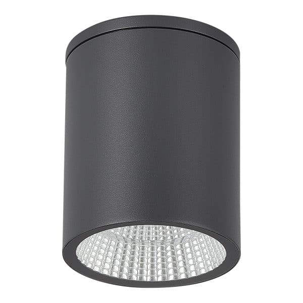 SL9514.712.01 Светильник уличный потолочный ST-Luce серый/белый LED 1*12W 3000K/4000K/6500K TUBO — изображение 2