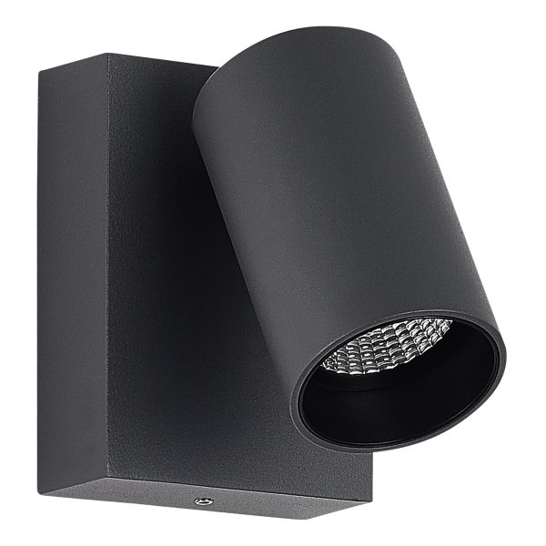 sl9515.701.01-svetilnik-ulichnyj-nastennyj-st-luce-seryjbelyj-led-19w-3000k-deck-1 SL9515.701.01 Светильник уличный настенный ST-Luce серый/белый LED 1*9W 3000K DECK — изображение 2