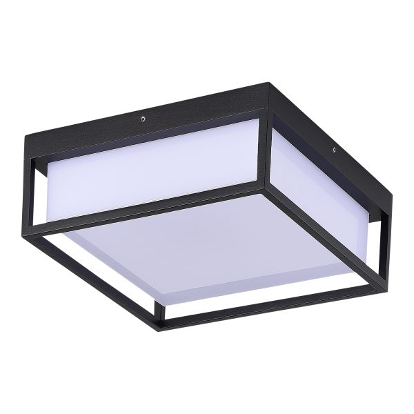 sl9517.402.01-svetilnik-ulichnyj-potolochnyj-st-luce-chernyjbelyj-led-120w-3000k4000k5000k-cubo-1 SL9517.402.01 Светильник уличный потолочный ST-Luce черный/белый LED 1*20W 3000K/4000K/5000K CUBO — изображение 2