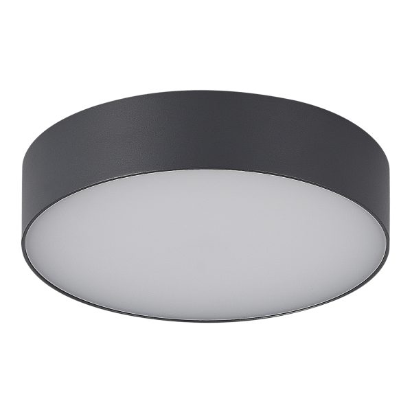 sl9518.702.01-svetilnik-ulichnyj-potolochnyj-st-luce-seryjbelyj-led-120w-3000k4000k5000k-sun-1 SL9518.702.01 Светильник уличный потолочный ST-Luce серый/белый LED 1*20W 3000K/4000K/5000K SUN — изображение 2