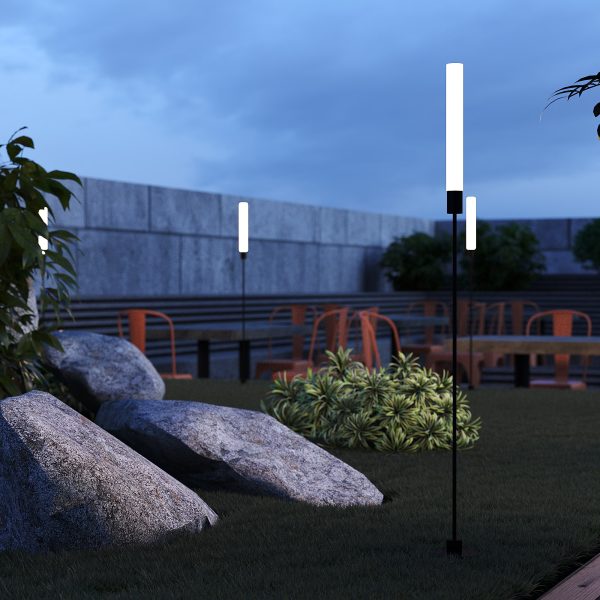 SL9523.405.01 Светильник уличный наземный ST-Luce черный LED 1*3W 2700K SPIKE — изображение 4