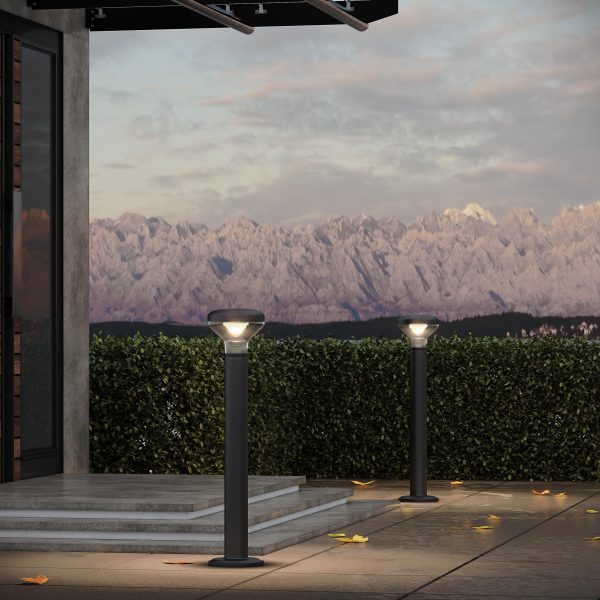 SL9541.705.01 Светильник напольный ST-Luce темно-серый LED 1*6W 3000K DROP — изображение 4