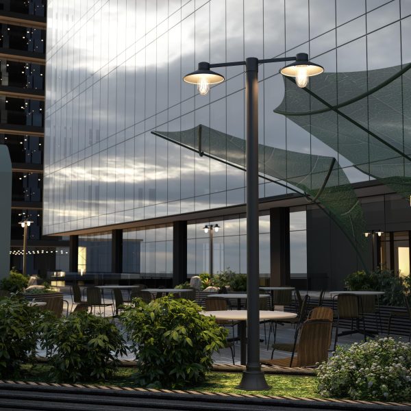 SL9542.701.01 Светильник настенный ST-Luce темно-серый E27 1*60W BASKO — изображение 5