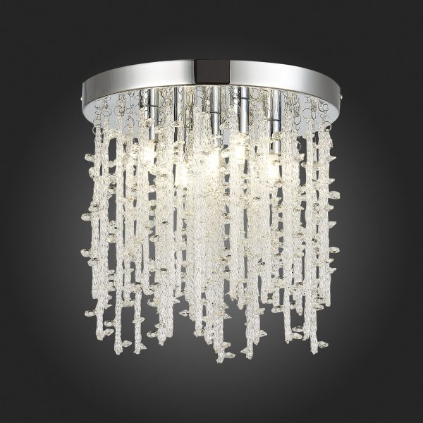 sle103302-05-svetilnik-potolochnyj-hromprozrachnyj-g9-led-53w-lucchio-1 SLE103302-05 Светильник потолочный Хром/Прозрачный G9 LED 5*3W LUCCHIO — изображение 2