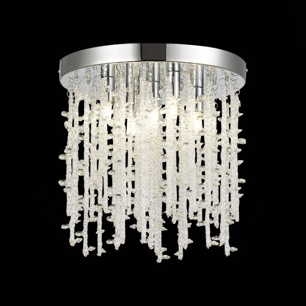 SLE103302-05 Светильник потолочный Хром/Прозрачный G9 LED 5*3W LUCCHIO SLE103302-05 Светильник потолочный Хром/Прозрачный G9 LED 5*3W LUCCHIO