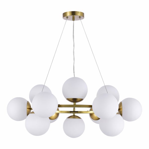 sle1191-203-12-svetilnik-podvesnoj-zolotistyjbelyj-e27-1260w-fratta-2 SLE1191-203-12 Светильник подвесной Золотистый/Белый E27 12*60W FRATTA — изображение 3