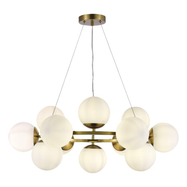 sle1191-203-12-svetilnik-podvesnoj-zolotistyjbelyj-e27-1260w-fratta-3 SLE1191-203-12 Светильник подвесной Золотистый/Белый E27 12*60W FRATTA — изображение 4