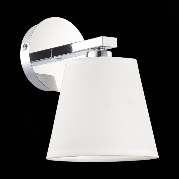 SLE300401-01 Светильник настенный Хром/Белый E14 1*40W PRATO — изображение 4