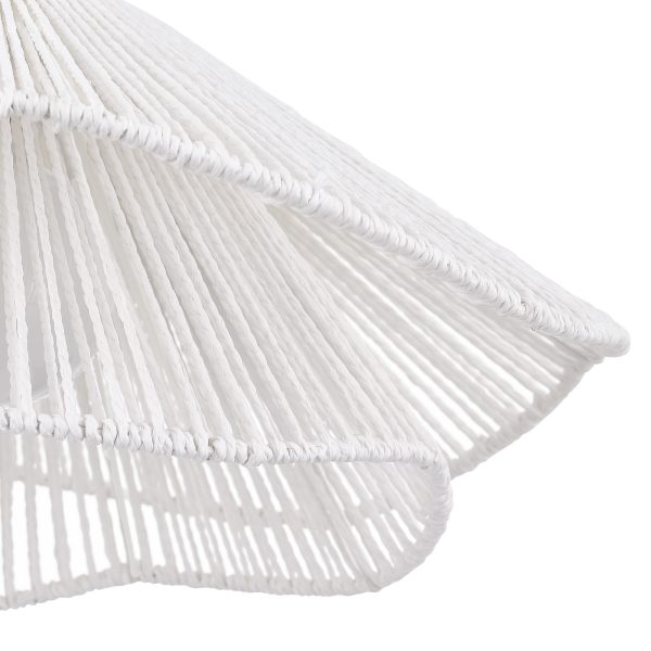 SLE6023-503-01 Светильник подвесной белый/белый E27 1*40W VERVE — изображение 5