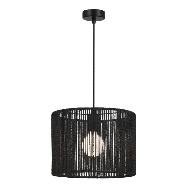 SLE6024-403-01 Светильник подвесной черный/черный E27 1*40W ETTAN — изображение 2