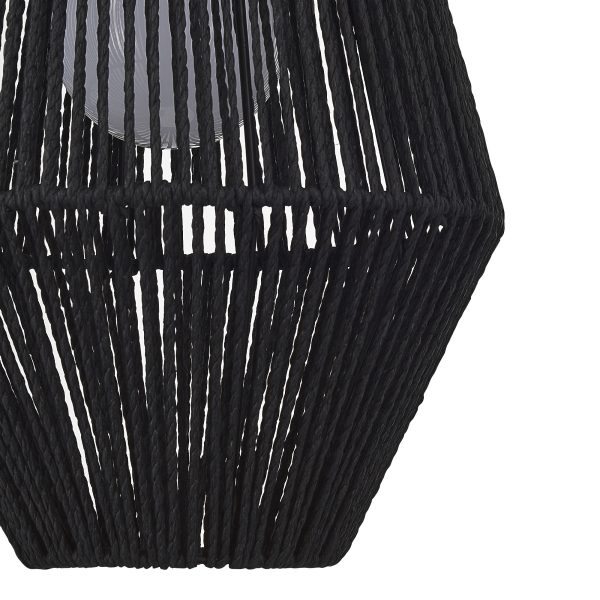 SLE6025-413-01 Светильник подвесной черный/черный E27 1*40W ETTAN — изображение 5