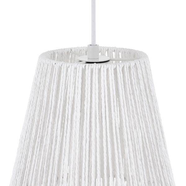 SLE6025-513-01 Светильник подвесной белый/белый E27 1*40W ETTAN — изображение 4