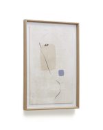 Sormi Картина абстрактная бежевая 50 х 70 см — изображение 3