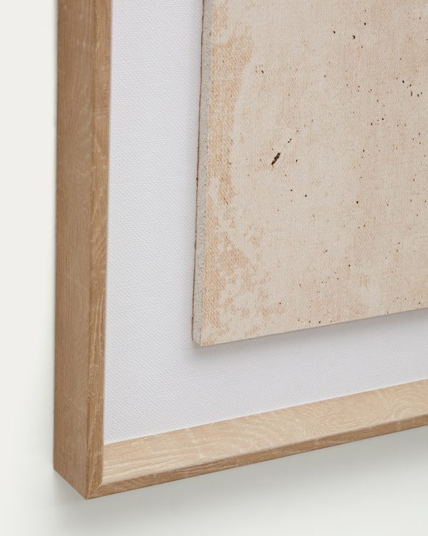 Sormina Картина с 3 коричневыми квадратами 60 х 90 см — изображение 4