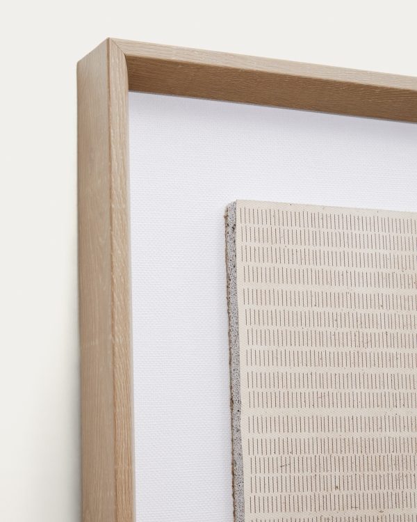 Sormina Картина с коричневыми полосками вверху 30 х 40 см — изображение 4