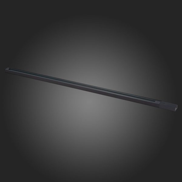 ST001.429.00 Шинопровод однофазный накладной  ST-Luce Черный Длина 2 000мм BASE — изображение 2