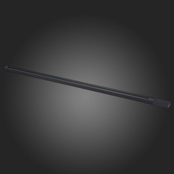 ST001.439.00 Шинопровод однофазный накладной  ST-Luce Черный Длина 3 000мм BASE — изображение 2
