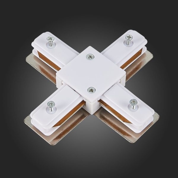 ST002.549.00 Коннектор X-образный ST-Luce Белый BASE — изображение 2