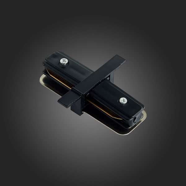 ST013.419.00 Коннектор прямой для однофазного встраиваемого шинопровода ST-Luce Черный BASE — изображение 2