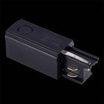 ST030.409.10L Левый Токоподвод для трехфазного шинопровода ST-Luce Черный TRACE