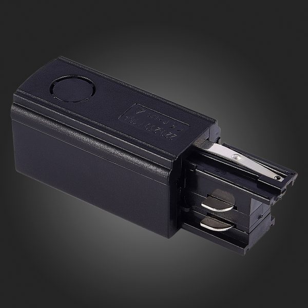 ST030.409.10R Правый Токоподвод для трехфазного шинопровода ST-Luce Черный TRACE — изображение 2