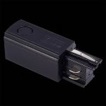 ST030.409.10R Правый Токоподвод для трехфазного шинопровода ST-Luce Черный TRACE