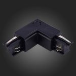 ST030.409.15L Угловой токоподвод левый для трехфазного шинопровода ST-Luce Черный TRACE — изображение 2