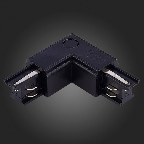 ST030.409.15R Угловой токоподвод правый для трехфазного шинопровода ST-Luce Черный TRACE — изображение 2