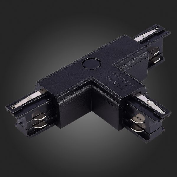 ST030.409.16L1 Т-образный токоподвод левый 1 для трехфазного шинопровода ST-Luce Черный TRACE — изображение 2