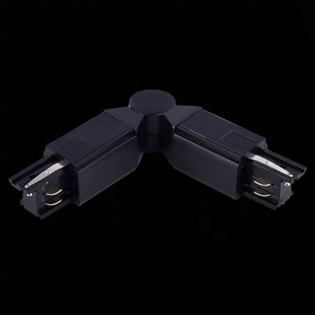 ST030.409.18 Поворотный угол для трехфазного шинопровода ST-Luce Черный TRACE