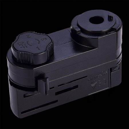 ST030.409.20 Адаптер питания для трехфазного шинопровода ST-Luce Черный TRACE