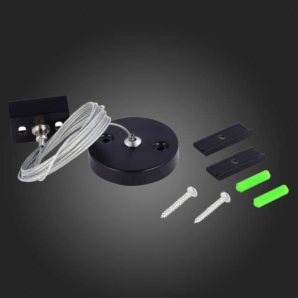 ST030.409.22 Тросовый подвес для трехфазного шинопровода ST-Luce Черный Трехфазная трековая система — изображение 2