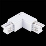 ST030.509.15R Угловой токоподвод правый для трехфазного шинопровода ST-Luce Белый TRACE