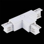 ST030.509.16L1 Т-образный токоподвод левый 1 для трехфазного шинопровода ST-Luce Белый TRACE