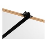 ST069.429.00 Шинопровод встраиваемый в ГКЛ 12мм ST-Luce Черный Длина 2 000мм SKYFLAT